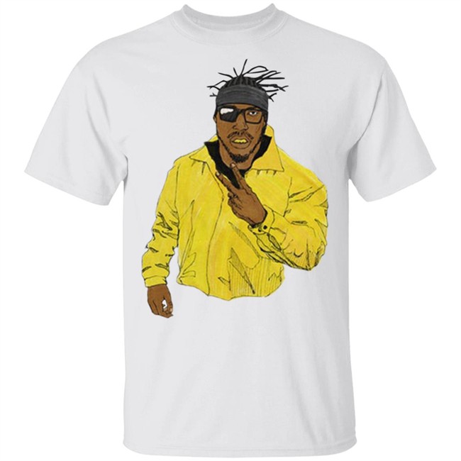Vintage Ol Dirty Bastard Wu Tang Clan Dirty Shirt DEATH MEMORIAL DESIGN White T Shirt