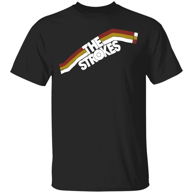 The Strokes Band Tee Black Shirt