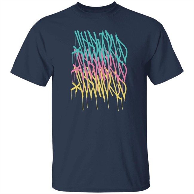 Cold World Logo Repeat Deathwish Inc T Shirt Deathwish Inc. T Shirts Cold World Logo Repeat T Shirt