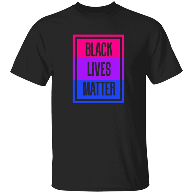 BLM Bisexual T Shirt Bisexual T Shirts Black Lives Matter Bisexual Shirt Bisexual Black Lives Matter Shirt