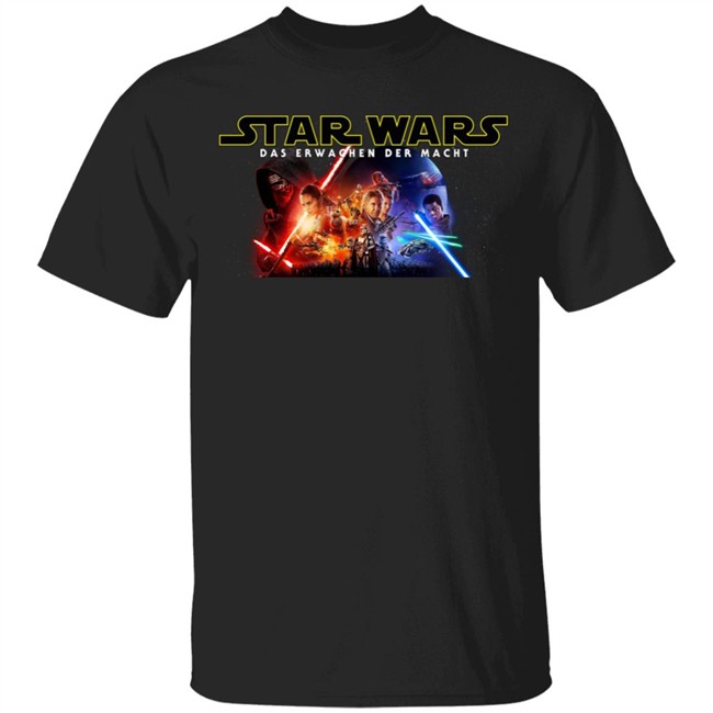 Star Wars Shirt Das Erwachen Der Macht Black T Shirts
