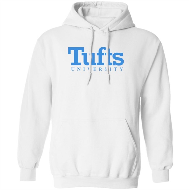 Tufts University Hoodie Tufts University Logo Hooded Sweatshirt