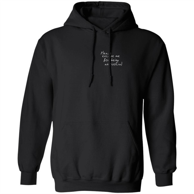Please excuse me for being antisocial merch Roddy Ricch Please excuse me Hoodie Roddy Ricch Merch Hoodies Sweatshirt