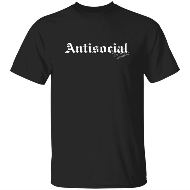 Please excuse me for being antisocial merch Roddy Ricch Antisocial T Shirt Roddy Ricch Merch T Shirts T-Shirt