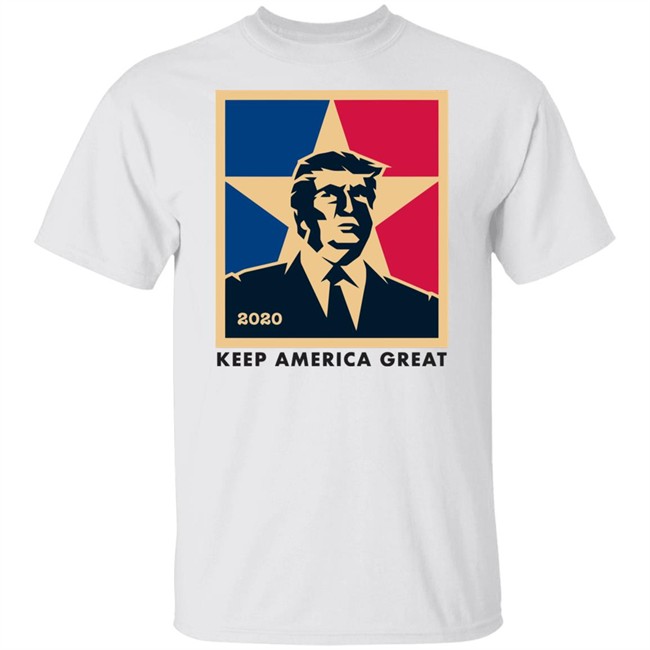 Trump 2020 shirt Keep America Great Mens T-Shirt Printed white shirts Print shirt clothing plus size
